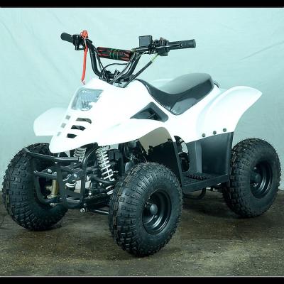 White 80CC Junior ATV