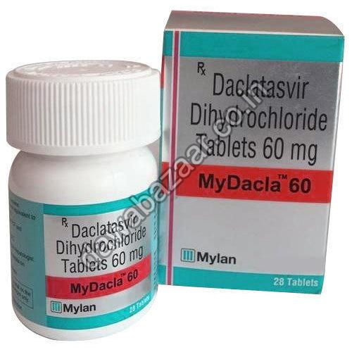 Daclatasvir Dihydrochloride 60mg Tablets