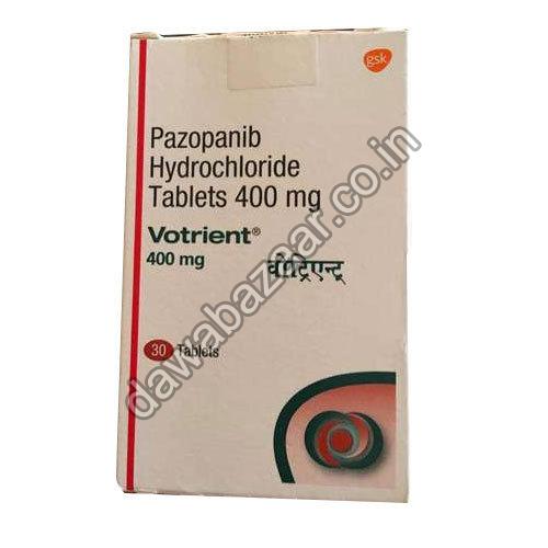 Pazopanib Hydrochloride 400mg Tablets