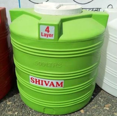 Green Plastic Water Tank