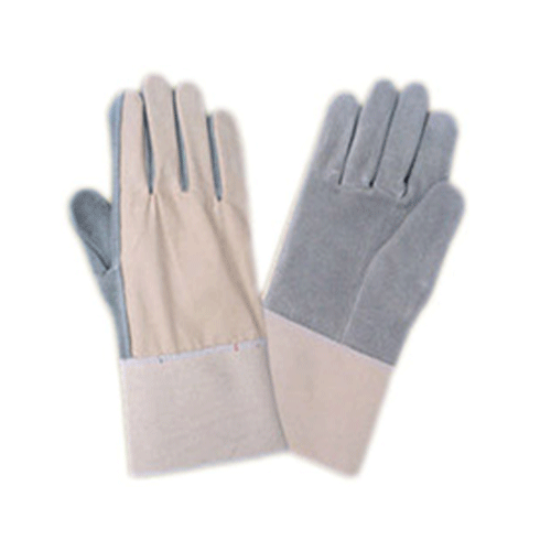 Canvas Leather Gloves