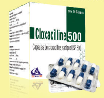 Cloxacillin Sodium 500mg Capsules