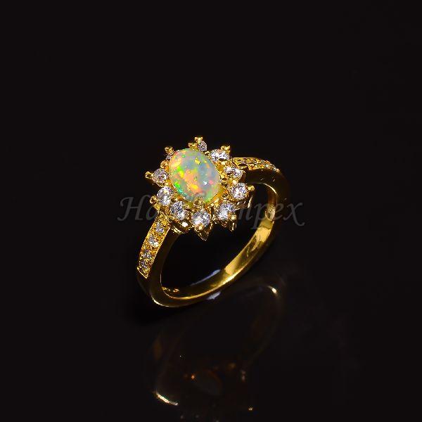 Ethnic Gold Plated Ring