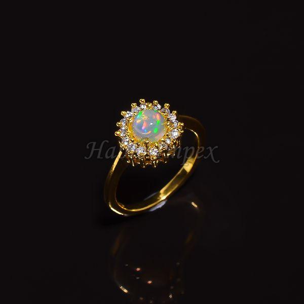 Natural Gold Plated Ring