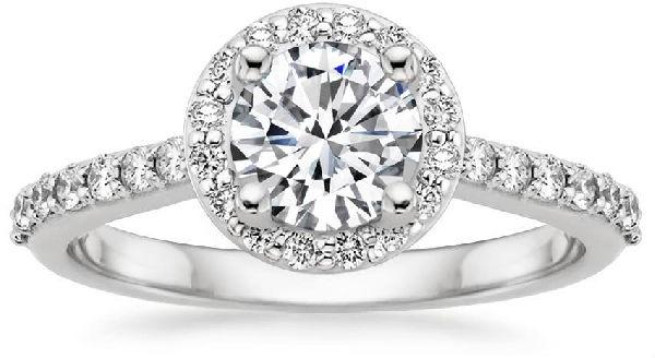 Halo Diamond Rings