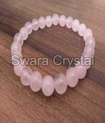 Rose Quartz  beads Bracelet