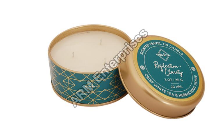 Reflection and Clarity Scented Travel Tin Candle
