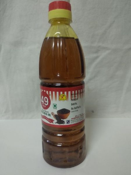 500ml 49 Brand Kachi Ghani Mustard Oil