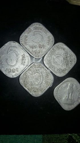 Wholesale 19th Century 5 Paise Indian Coin Supplier from Dharwad India