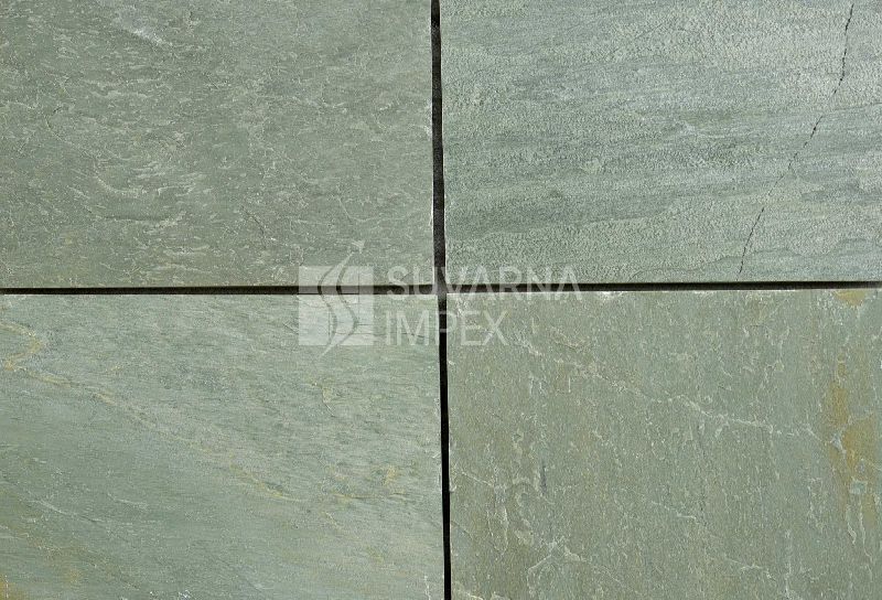 Lime Green Limestone Stone Tiles