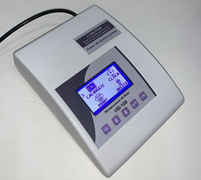 Microprocessor PH/mV/Temperature Meter With Graphical Display ...