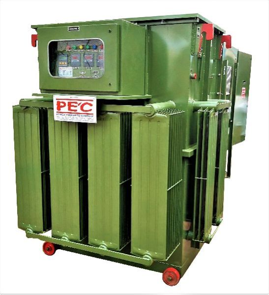 Servo Voltage Stabilizer 3 Phase Oil Cooled
