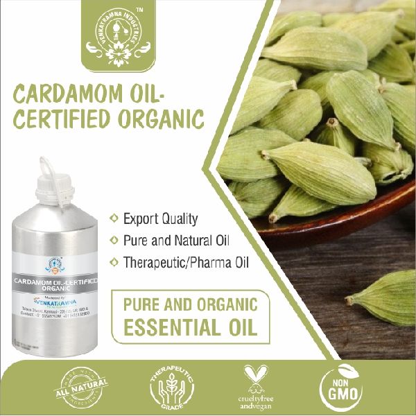 Cardamom Organic Essential Oil