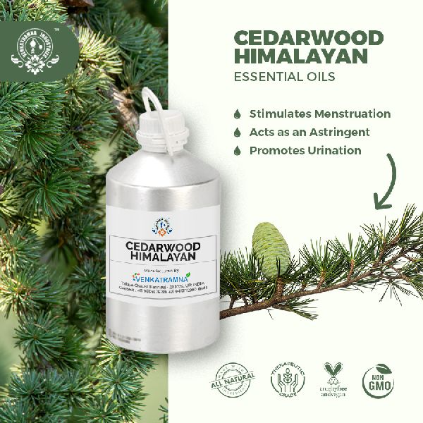 Cedarwood  Wild Crafted Essential Oil