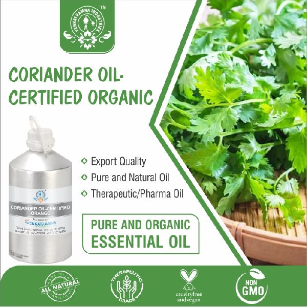 Coriander Organic Oil