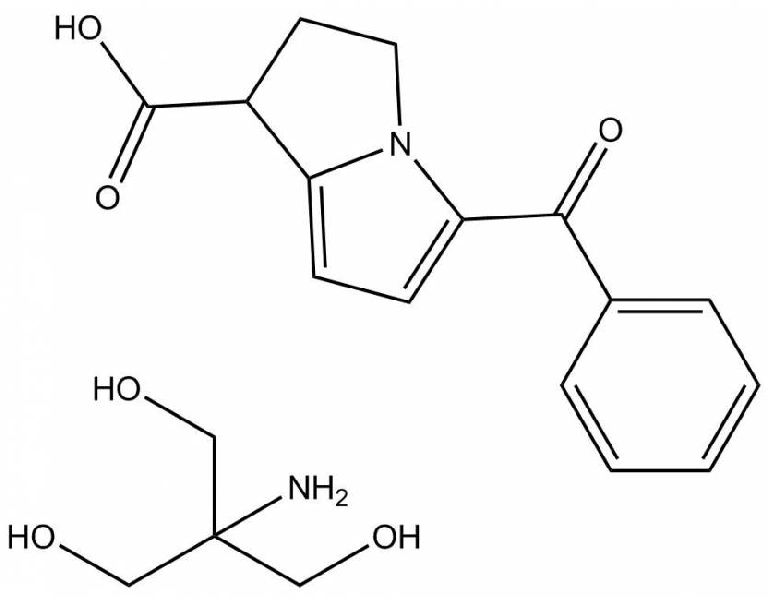 5-Benzoyl-2,3-Dihydro-1h-Pyrrolizine-1-Carboxylic Acid,2-Amino-2-Hydroxymethyl)-1,3-Propanediol