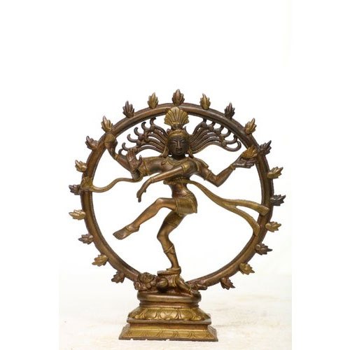 11 X 10 Inch Bronze Dancing Shiva Statue