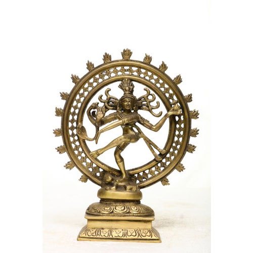 11 X 19 Inch Bronze Dancing Shiva Statue