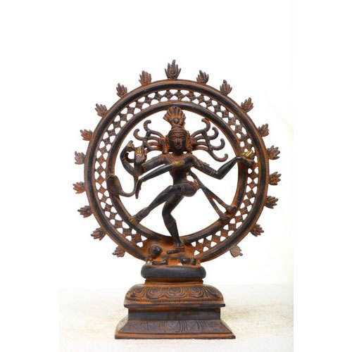 12 X 9 Inch Bronze Dancing Shiva Statue