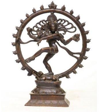 13 X 10 Inch Bronze Dancing Shiva Statue