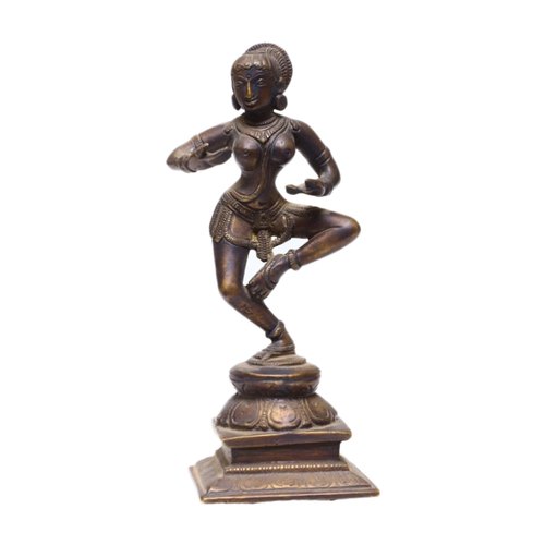 Modern Bronze Parvati Dancing Statue