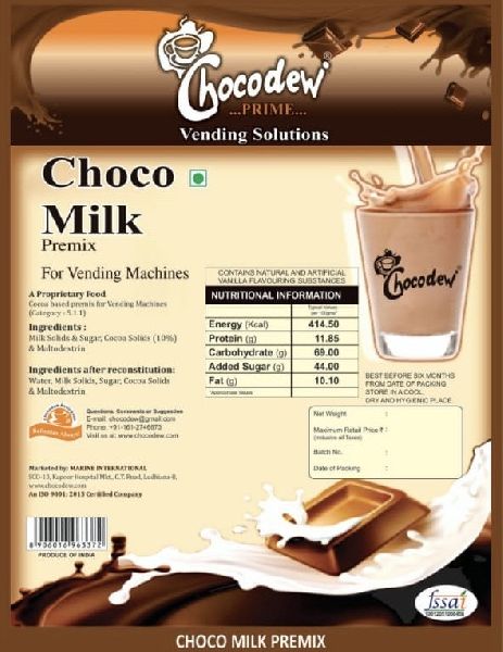 Choco Milk Premix