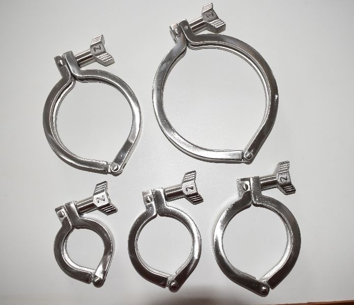SS Heavy Duty Tri Clover Clamps