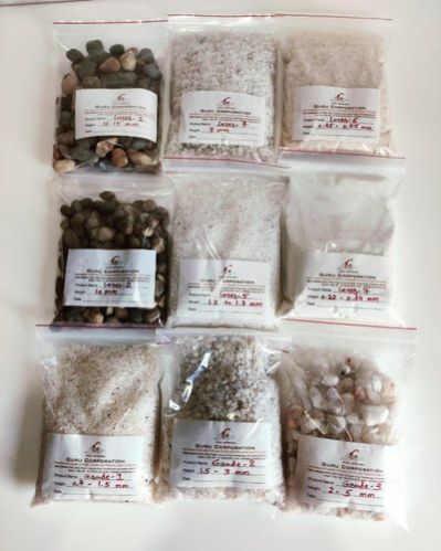 Filter Media Sand Grit Gravels