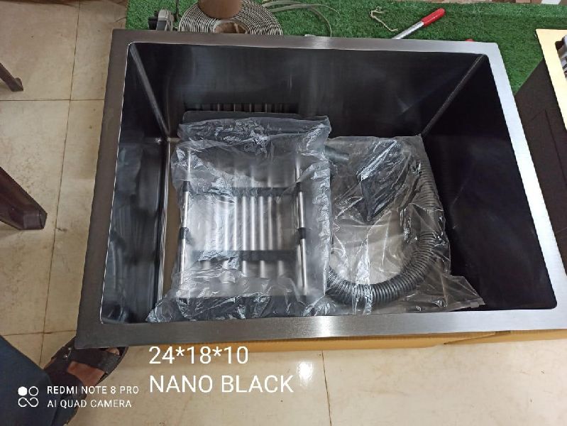 24x18x10 Inches Nano Stainless Steel Sink