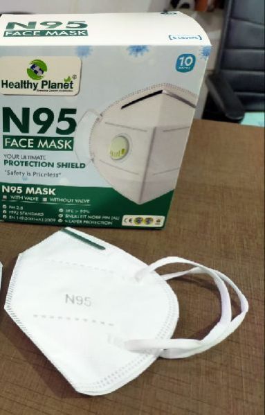 Healthy Planet N95 Face Mask With Respiratory Valve