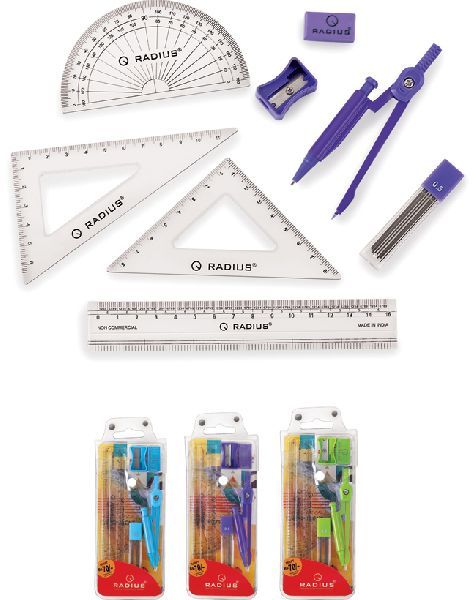 Maths Sets in PVC Pouch