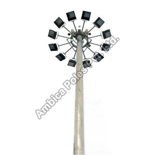 Galvanized Iron High Mast Light Pole