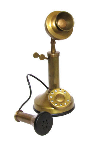 Antique Brass Telephone