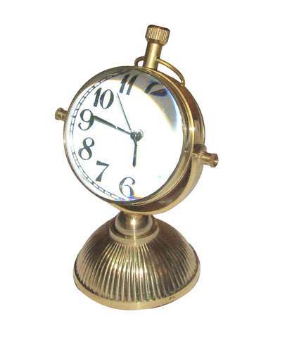 Brass Round Table Watch