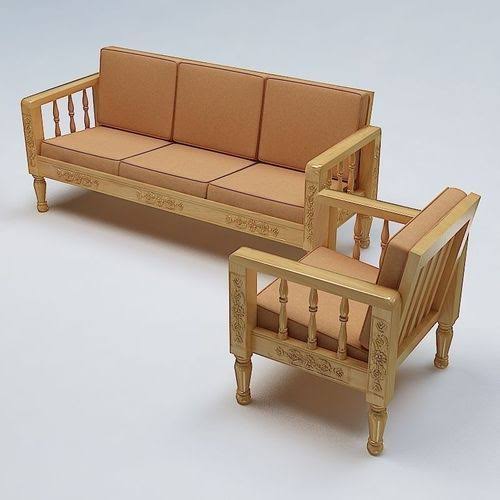 Wooden Modern Sofa