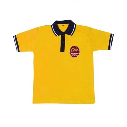 School Polyester Cotton T-shirts