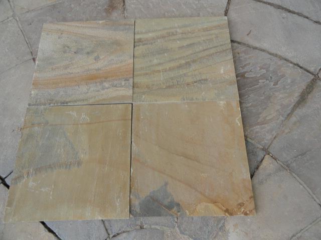 Fossil Sandstone Paving Slabs