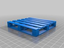 Colored Wooden Pallet