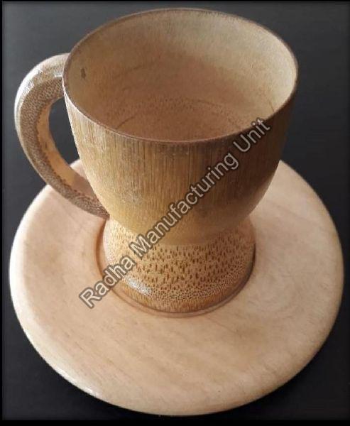 Bamboo Tea Cup & Saucer Set