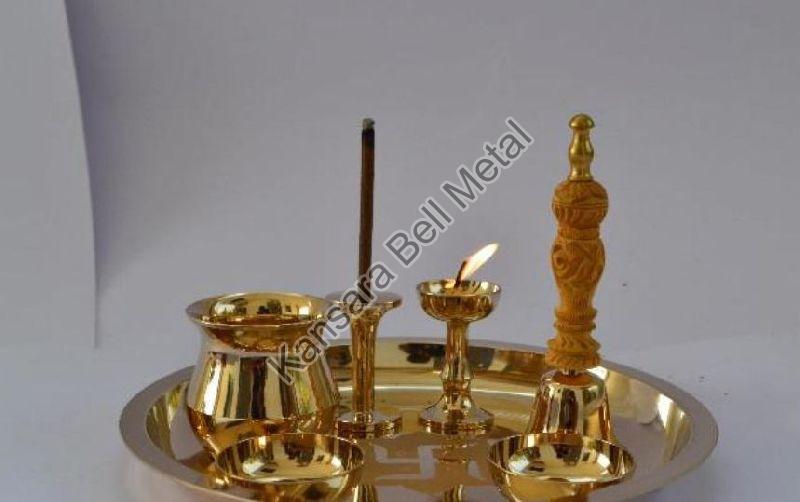 Bronze Pooja Thali Set