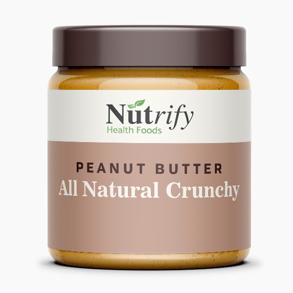 Nutrify Crunchy All Natural Peanut Butter