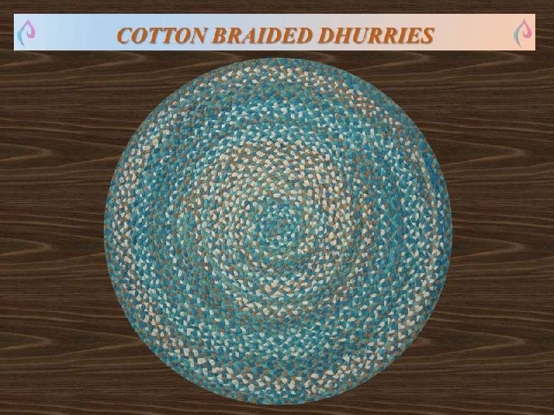 Cotton Braided Dhurries