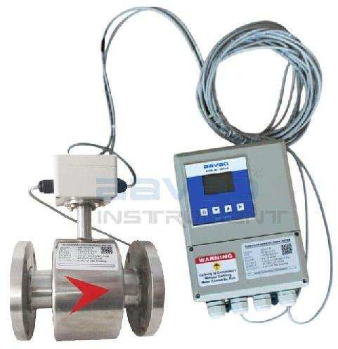 SS Body Electromagnetic Flow Meter with Remote Display