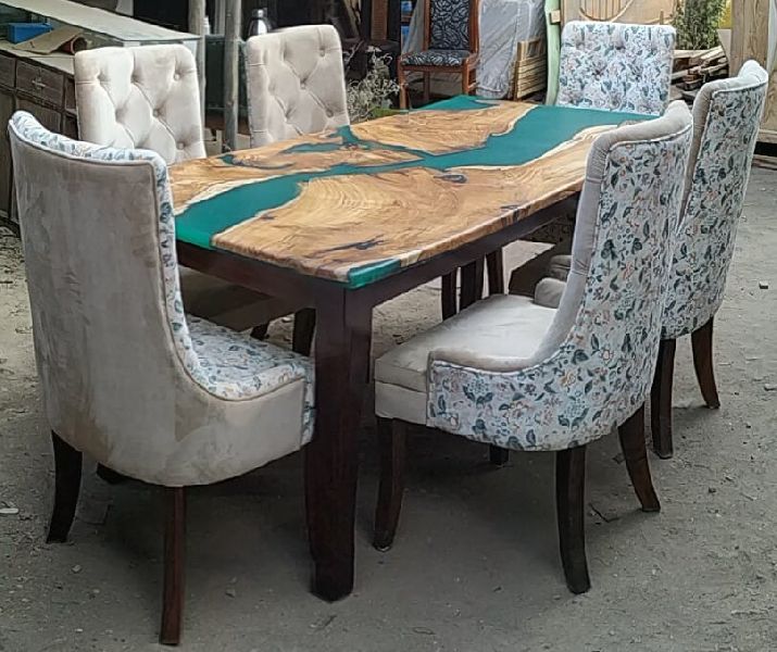Florence Epoxy Dining Table