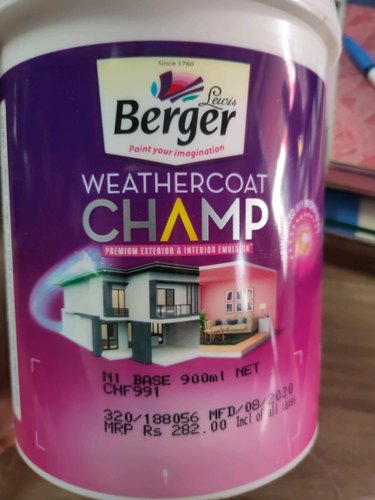 Berger Weather Coat Paint