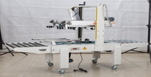 Carton Sealer with Strapping Machine