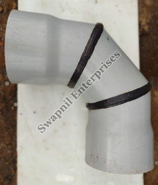 PVC Fabricated Miter Bend Pipe Without FRP