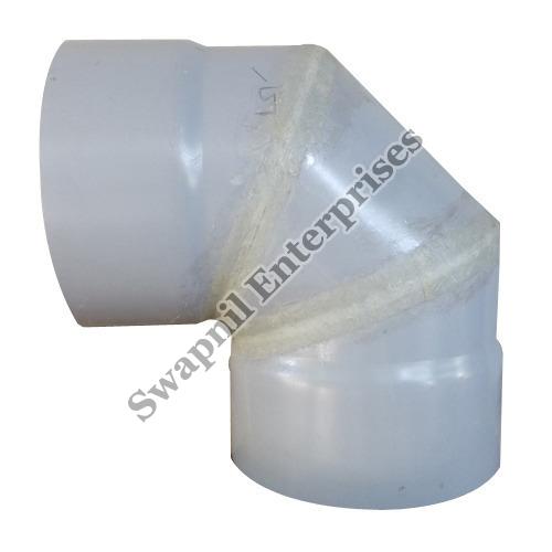 PVC Fabricated Miter Bend Pipe With FRP