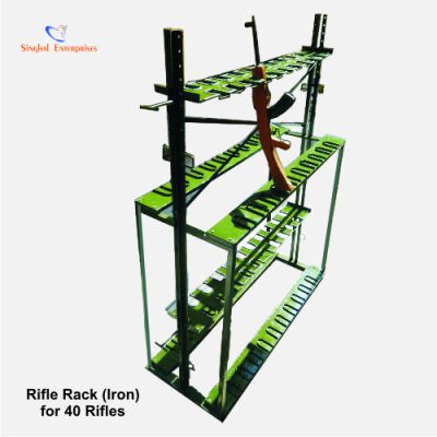 Rifle Rack (Iron) for 40 Rifles