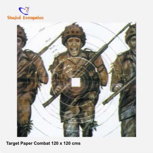Target Paper 4 x 4 Combat